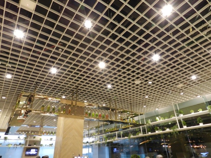 aluminium cell ceiling